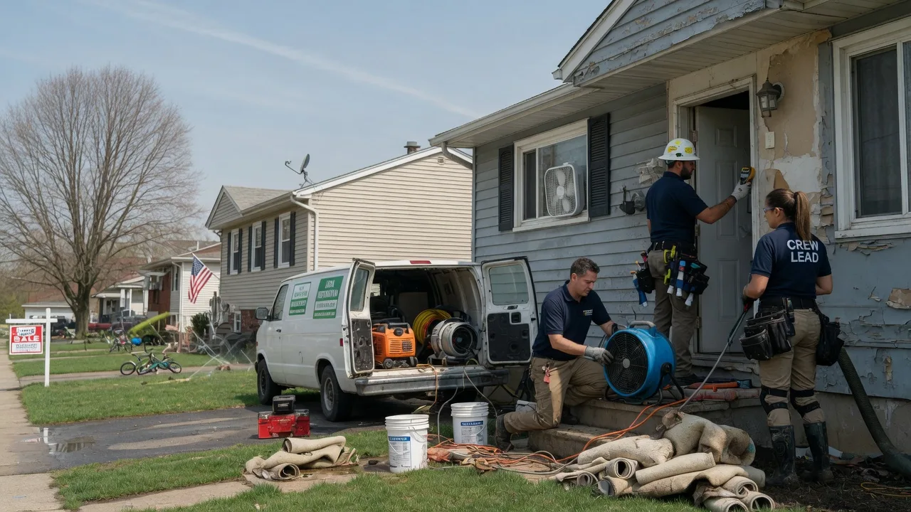 Flood Cleanup in Laurelton, PA near me